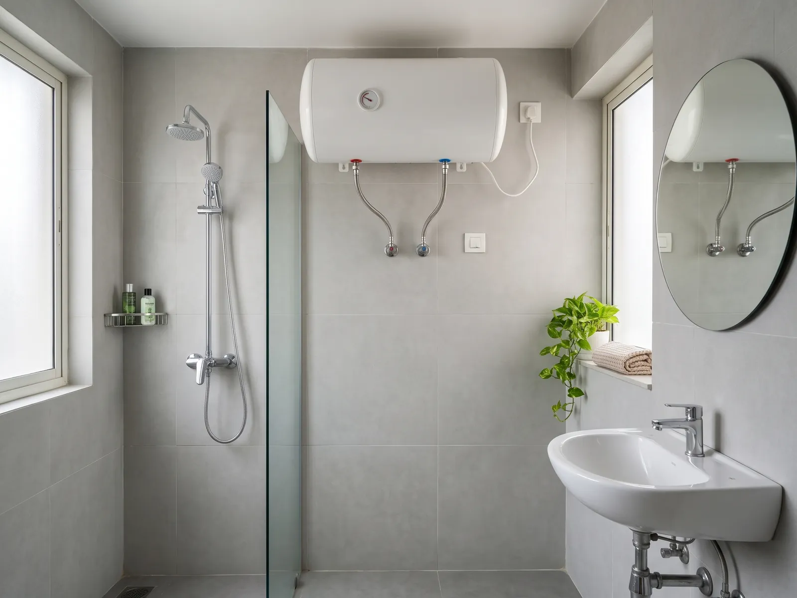 Techmark Storage water heaters — Bathroom